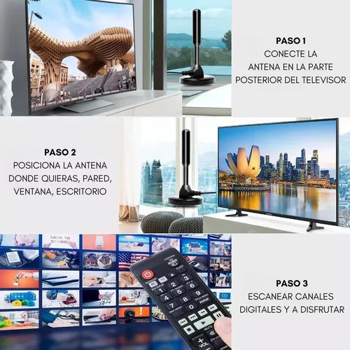 ANTENA TV - DISFRUTA DE CANALES HD SIN MENSUALIDADES